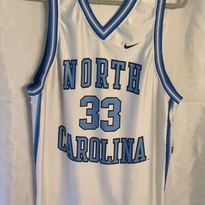 Nike North Carolina Jersey - White and Blue